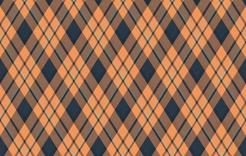 Argyle pattern of geometric rhombus. Harlequin check wallpaper design. Clas.. Illustrazione stock