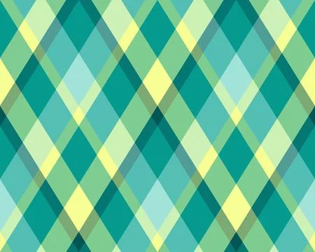 Argyle pattern of geometric rhombus. Harlequin check wallpaper design. Clas.. Stock Illustration