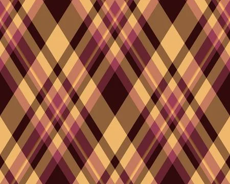 Argyle pattern of geometric rhombus. Harlequin check wallpaper design. Clas.. Stock Illustration