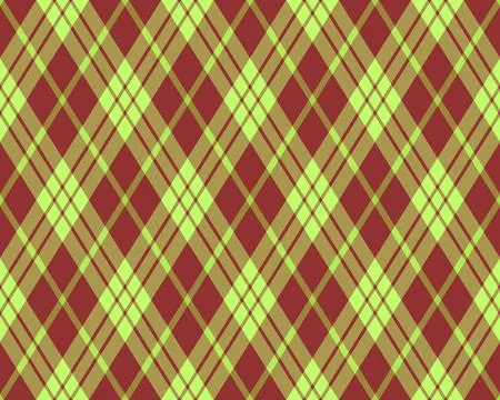 Argyle pattern of geometric rhombus. Harlequin check wallpaper design. Clas.. Illustrazione stock