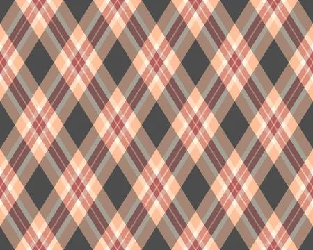 Argyle pattern of geometric rhombus. Harlequin check wallpaper design. Clas.. Illustrazione stock