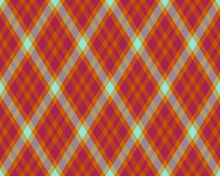 Argyle pattern of geometric rhombus. Harlequin check wallpaper design. Clas.. Illustrazione stock