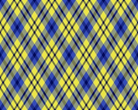 Argyle pattern of geometric rhombus. Harlequin check wallpaper design. Clas.. Illustrazione stock