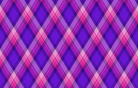 Argyle pattern of geometric rhombus. Harlequin check wallpaper design. Clas.. Stock Illustration