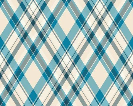 Argyle pattern of geometric rhombus. Harlequin check wallpaper design. Clas.. Stock Illustration