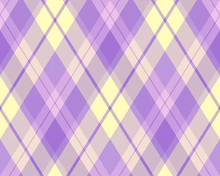 Argyle pattern of geometric rhombus. Harlequin check wallpaper design. Clas.. Illustrazione stock