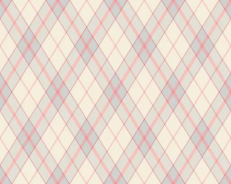 Argyle pattern of geometric rhombus. Harlequin check wallpaper design. Clas.. Illustrazione stock