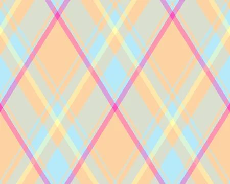 Argyle pattern of geometric rhombus. Harlequin check wallpaper design. Clas.. Illustrazione stock