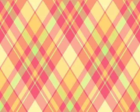 Argyle pattern of geometric rhombus. Harlequin check wallpaper design. Clas.. Stock Illustration