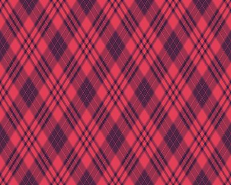 Argyle pattern of geometric rhombus. Harlequin check wallpaper design. Clas.. Stock Illustration
