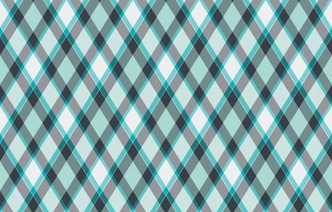 Argyle pattern of geometric rhombus. Harlequin check wallpaper design. Clas.. Stock Illustration