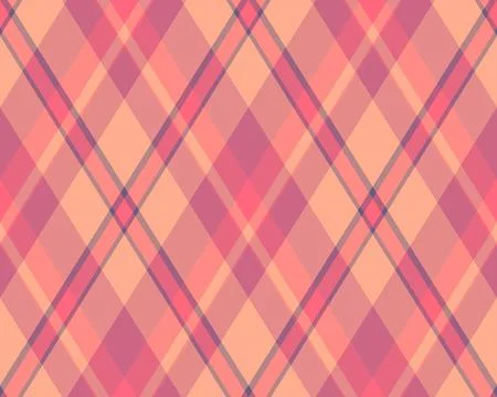 Argyle pattern of geometric rhombus. Harlequin check wallpaper design. Clas.. 库存插图
