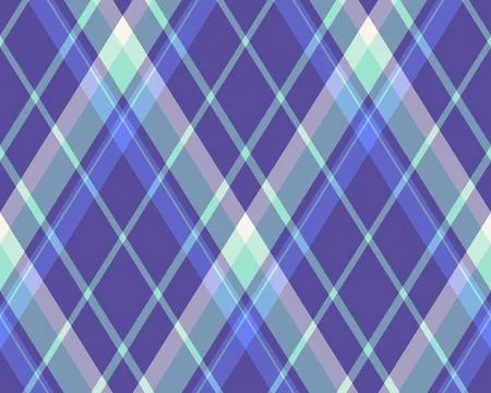 Argyle pattern of geometric rhombus. Harlequin check wallpaper design. Clas.. Illustrazione stock