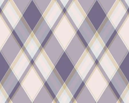 Argyle pattern of geometric rhombus. Harlequin check wallpaper design. Clas.. Stock Illustration