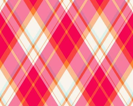 Argyle pattern of geometric rhombus. Harlequin check wallpaper design. Clas.. Stock Illustration