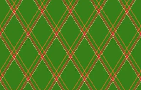 Argyle pattern of geometric rhombus. Harlequin check wallpaper design. Clas.. Stock Illustration