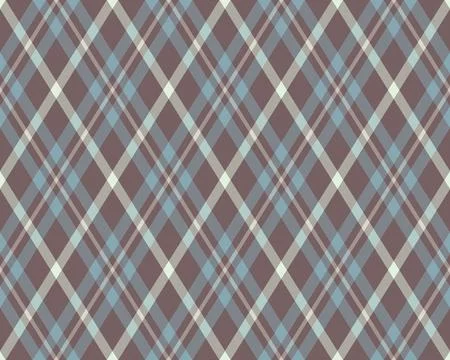 Argyle pattern of geometric rhombus. Harlequin check wallpaper design. Clas.. 库存插图