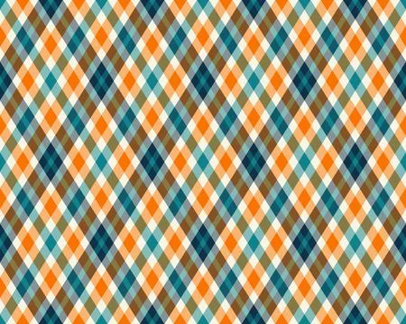 Argyle pattern of geometric rhombus. Harlequin check wallpaper design. Clas.. Stock Illustration