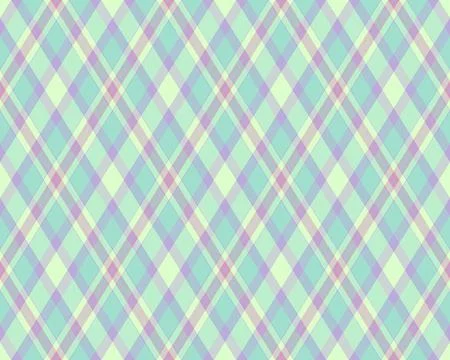 Argyle pattern of geometric rhombus. Harlequin check wallpaper design. Clas.. Stock Illustration