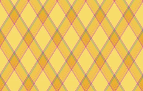 Argyle pattern of geometric rhombus. Harlequin check wallpaper design. Clas.. 库存插图