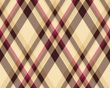 Argyle pattern of geometric rhombus. Harlequin check wallpaper design. Clas.. Illustrazione stock