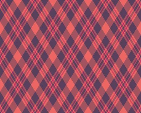 Argyle pattern of geometric rhombus. Harlequin check wallpaper design. Clas.. Stock Illustration
