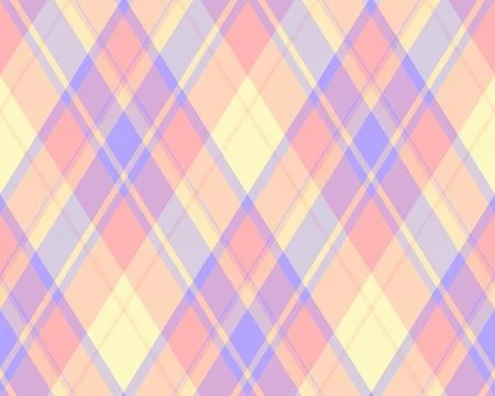 Argyle pattern of geometric rhombus. Harlequin check wallpaper design. Clas.. Stock Illustration