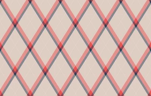 Argyle pattern of geometric rhombus. Harlequin check wallpaper design. Clas.. Illustrazione stock