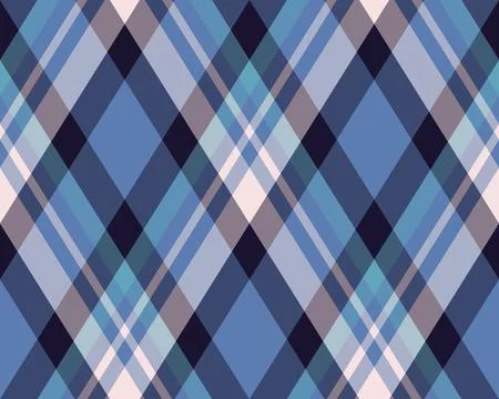Argyle pattern of geometric rhombus. Harlequin check wallpaper design. Clas.. Stock Illustration