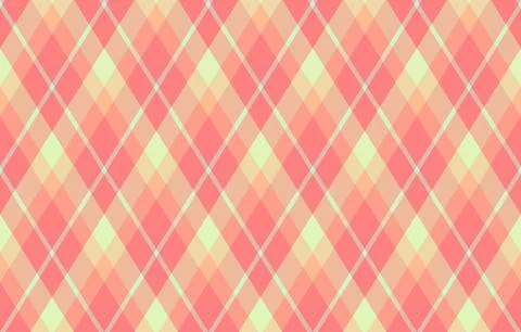 Argyle pattern of geometric rhombus. Harlequin check wallpaper design. Clas.. Illustrazione stock