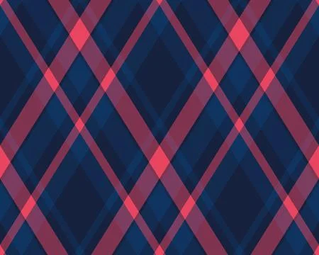 Argyle pattern of geometric rhombus. Harlequin check wallpaper design. Clas.. Stock Illustration