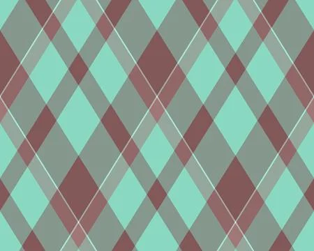 Argyle pattern of geometric rhombus. Harlequin check wallpaper design. Clas.. Stock Illustration