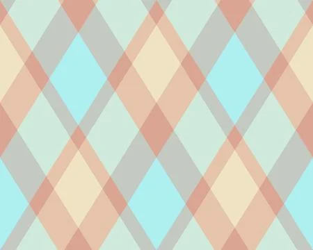 Argyle pattern of geometric rhombus. Harlequin check wallpaper design. Clas.. Stock Illustration