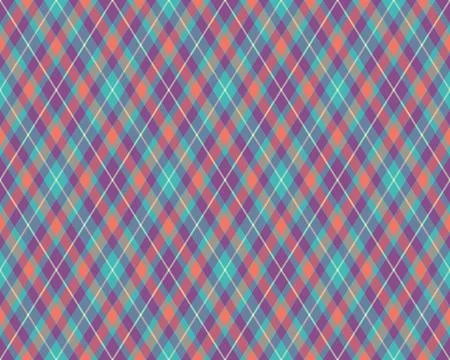 Argyle pattern of geometric rhombus. Harlequin check wallpaper design. Clas.. 스톡 일러스트