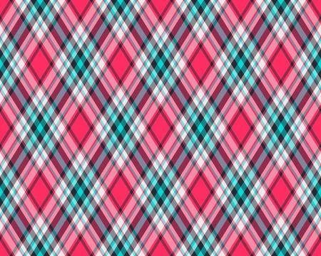 Argyle pattern of geometric rhombus. Harlequin check wallpaper design. Clas.. Stock Illustration