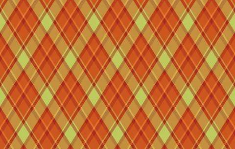 Argyle pattern of geometric rhombus. Harlequin check wallpaper design. Clas.. イラスト素材