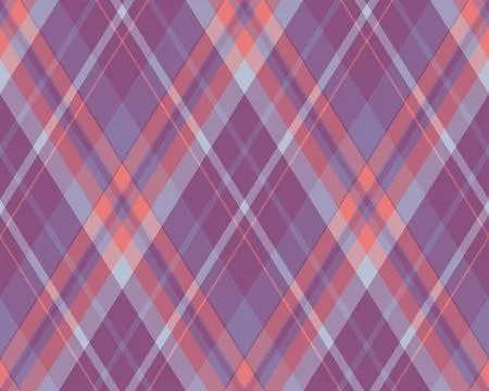 Argyle pattern of geometric rhombus. Harlequin check wallpaper design. Clas.. Stock Illustration