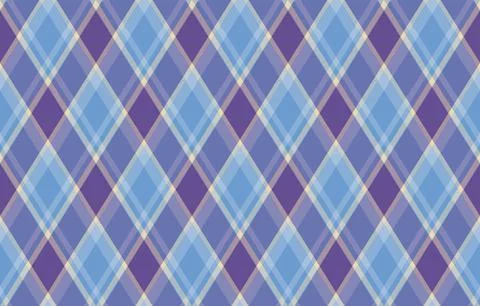 Argyle pattern of geometric rhombus. Harlequin check wallpaper design. Clas.. Stock Illustration