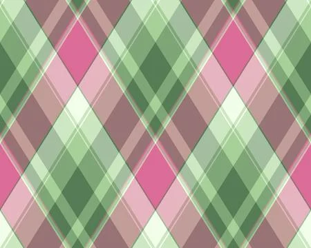 Argyle pattern of geometric rhombus. Harlequin check wallpaper design. Clas.. Stock Illustration