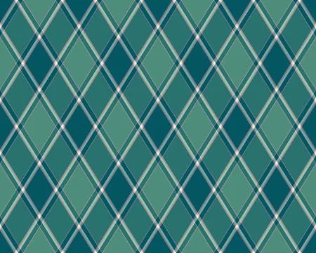 Argyle pattern of geometric rhombus. Harlequin check wallpaper design. Clas.. Illustrazione stock