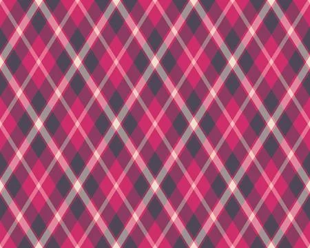 Argyle pattern of geometric rhombus. Harlequin check wallpaper design. Clas.. Stock Illustration