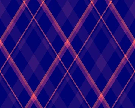 Argyle pattern of geometric rhombus. Harlequin check wallpaper design. Clas.. Stock Illustration