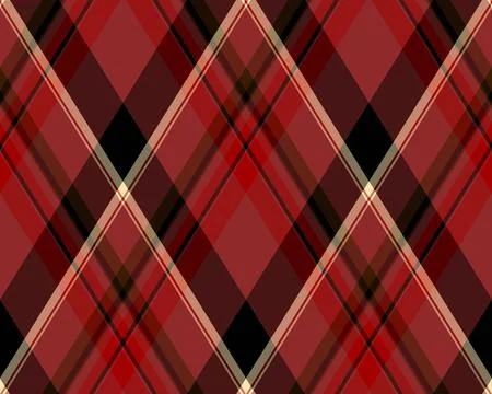 Argyle pattern of geometric rhombus. Harlequin check wallpaper design. Clas.. Stock Illustration