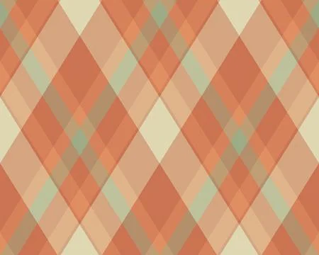 Argyle pattern of geometric rhombus. Harlequin check wallpaper design. Clas.. 库存插图