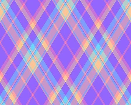 Argyle pattern of geometric rhombus. Harlequin check wallpaper design. Clas.. イラスト素材