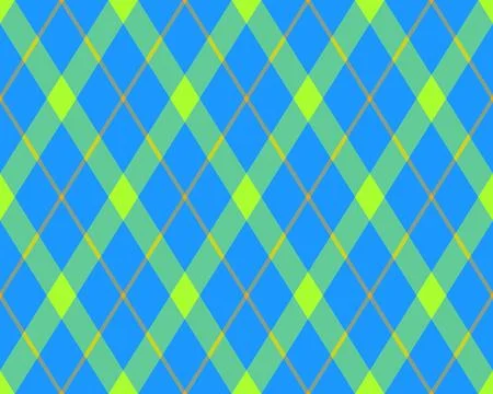 Argyle pattern of geometric rhombus. Harlequin check wallpaper design. Clas.. Stockillustratie
