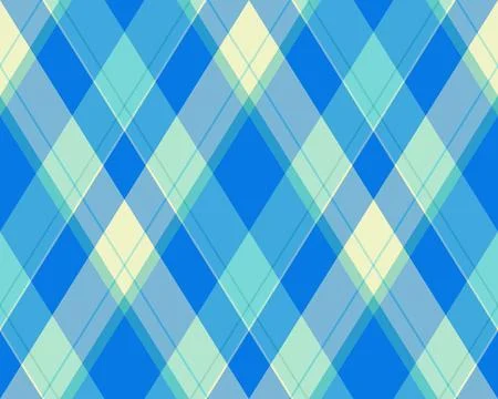 Argyle pattern of geometric rhombus. Harlequin check wallpaper design. Clas.. Stock Illustration