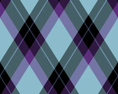 Argyle pattern of geometric rhombus. Harlequin check wallpaper design. Clas.. イラスト素材