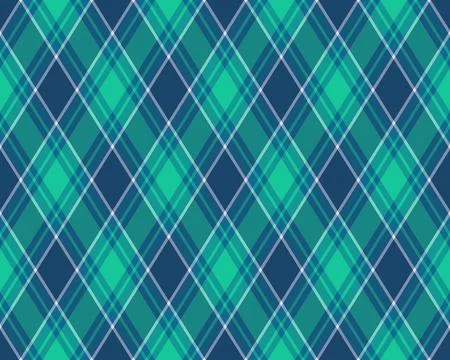 Argyle pattern of geometric rhombus. Harlequin check wallpaper design. Clas.. 스톡 일러스트
