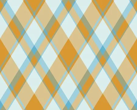 Argyle pattern of geometric rhombus. Harlequin check wallpaper design. Clas.. 库存插图
